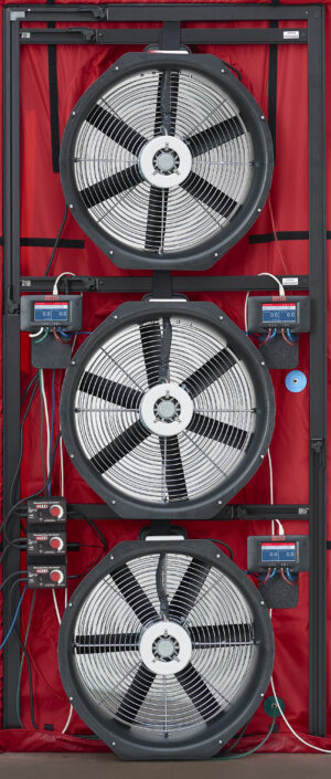 Minneapolis Blower Door™ 3-Fan System with 3 DG-1000 Gauges
