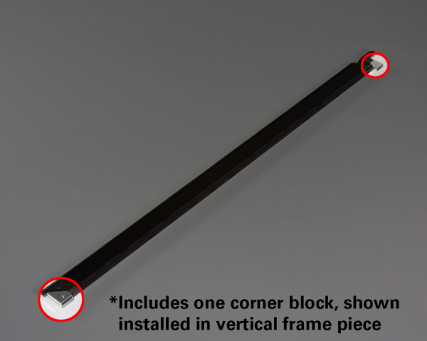 Aluminum Frame Corner Block-3658