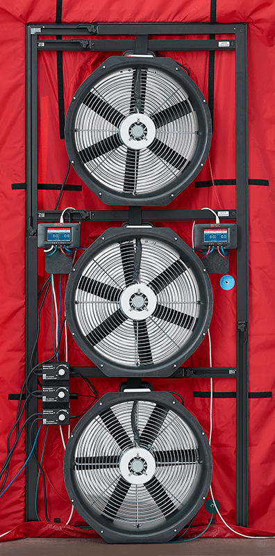 Minneapolis Blower Door™ 3-Fan System with DG-1000 Gauges-0