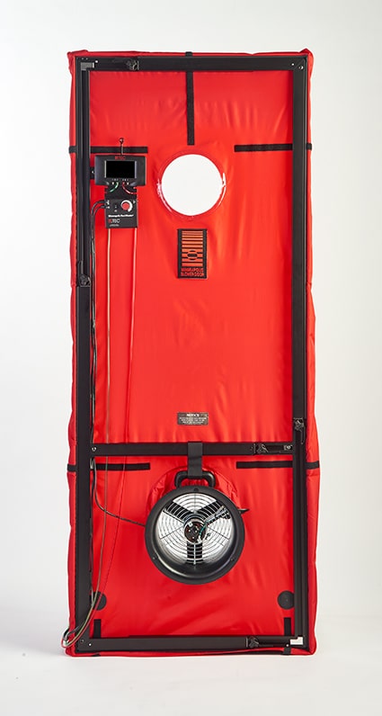 Mini Fan Blower Door System with DG-1000 Gauge-0