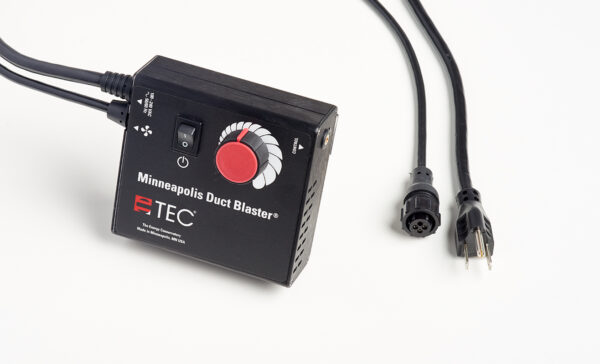 Duct Blaster® Fan with Rings and Fan Speed Controller-3675