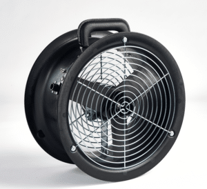 Duct Blaster® Fan with Rings and Fan Speed Controller-0
